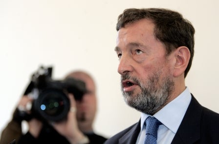 Coulson confronted David Blunkett over affair in the Home Secretary's office